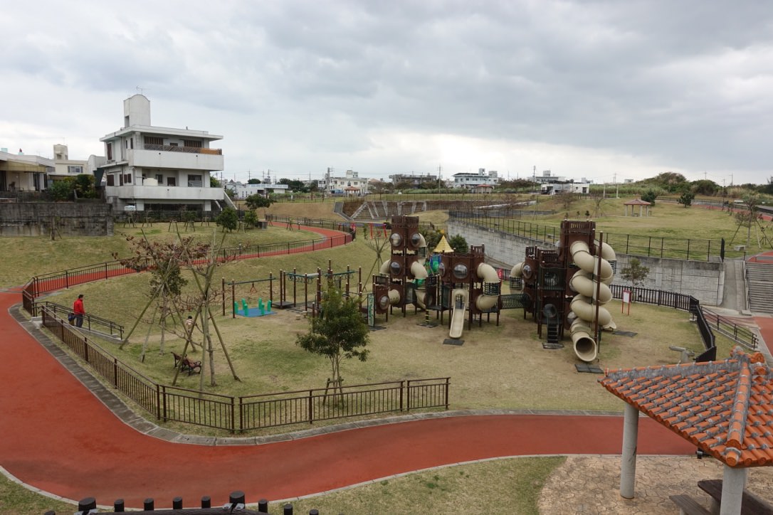 『2017沖繩』隱密卻好玩的空曠公園-伊波公園Inami Park