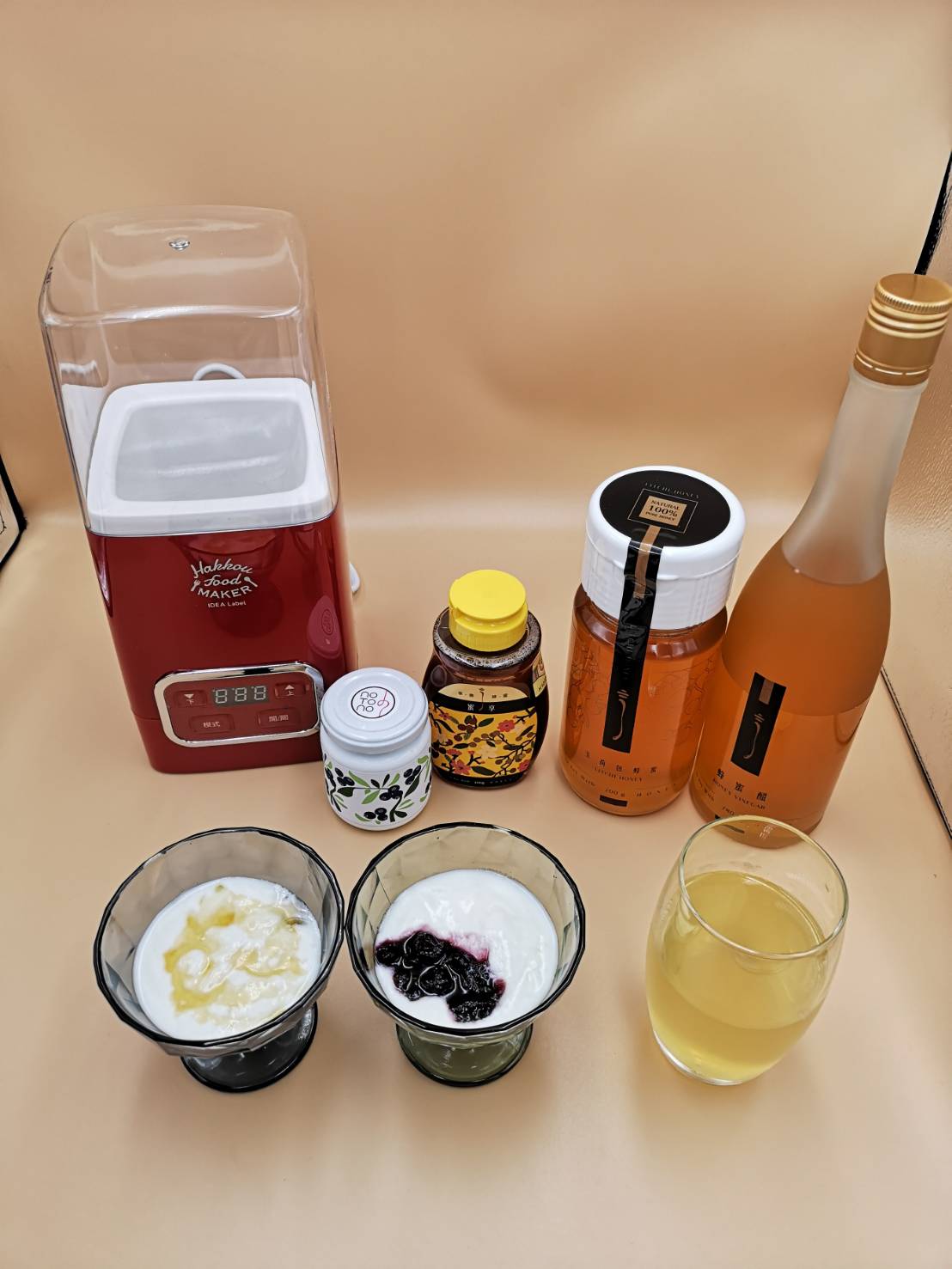 優格也能在家輕鬆做-日本BRUNO優格機、享樂蜂蜜、日本果醬